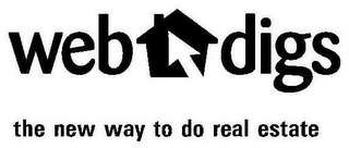 WEB DIGS THE NEW WAY TO DO REAL ESTATE logo