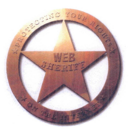 WEB SHERIFF PROTECTING YOUR RIGHTS ON THE INTERNET logo