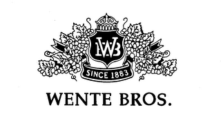 WEB SINCE 1883 WENTE BROS. logo