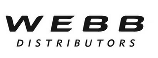 WEBB DISTRIBUTORS logo