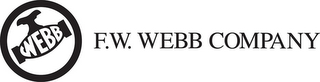 WEBB F.W. WEBB COMPANY logo