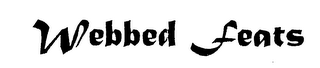 WEBBED FEATS logo