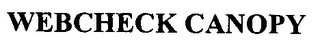 WEBCHECK CANOPY logo