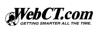 WEBCT.COM GETTING SMARTER ALL THE TIME. logo
