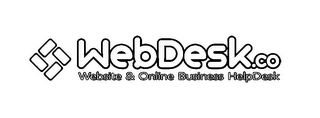 WEBDESK.CO WEBSITE & ONLINE BUSINESS HELPDESK logo