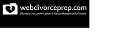 WEBDIVORCEPREP.COM DIVORCE DOCUMENTATION& RECORDKEEPING SOFTWARE logo