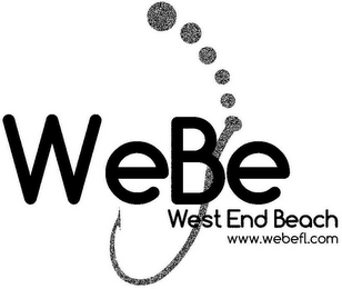 WEBE WEST END BEACH WWW.WEBEFL.COM logo