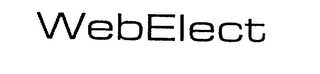 WEBELECT logo