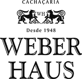 WEBER HAUS CACHAÇARIA WH DESDE 1948 logo