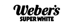WEBER'S SUPER WHITE logo