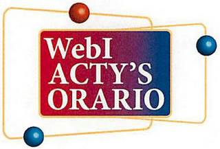 WEBI ACTY'S ORARIO logo