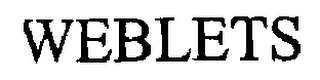 WEBLETS logo