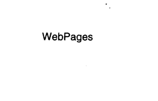 WEBPAGES HOME IS WHERE THE WEBPAGES logo
