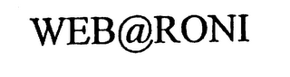 WEB@RONI logo
