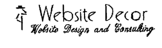 WEBSITE DECOR WEBSITE DESIGN AND CONSULTING logo