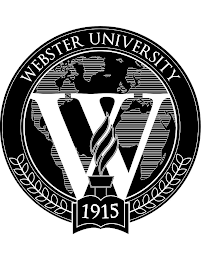 WEBSTER UNIVERSITY 1915 W logo