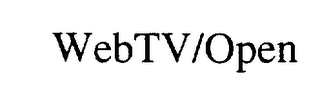 WEBTV/OPEN logo