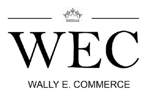 WEC WALLY E. COMMERCE logo