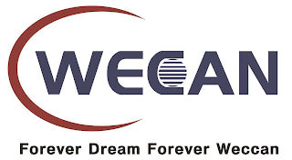 WECAN FOREVER DREAM FOREVER WECCAN logo