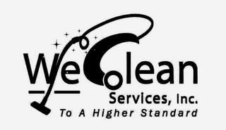 WECLEAN SERVICES, INC TO A HIGHER STANDARD logo