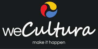 WECULTURA MAKE IT HAPPEN logo