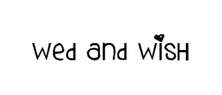 WED AND WISH logo