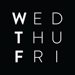 WED THU FRI logo