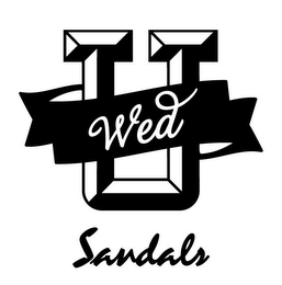 WED U SANDALS logo