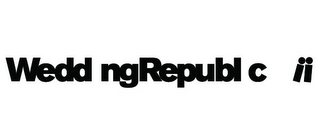 WEDD NG REPUBL C II logo