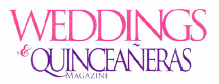 WEDDINGS & QUINCEAÑERAS MAGAZINE logo