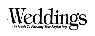 WEDDINGS THE GUIDE TO PLANNING YOUR PERFECT DAY logo