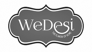 WEDESI THE FLAVOR OF HOME logo