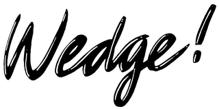 WEDGE! logo