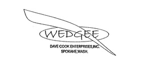WEDGEE DAVE COOK ENTERPRISES, INC. SPOKANE, WASH. logo