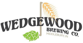 WEDGEWOOD BREWING CO. MIDDLEBURY, IN logo