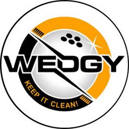 WEDGY KEEP IT CLEAN! logo