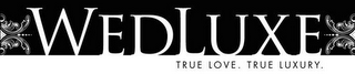 WEDLUXE TRUE LOVE. TRUE LUXURY. logo