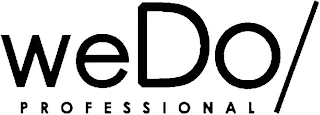 WEDO/ PROFESSIONAL logo