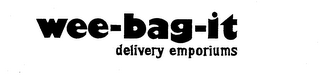 WEE-BAG-IT DELIVERY EMPORIUMS logo