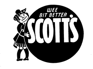WEE BIT BETTER SCOTT'S logo