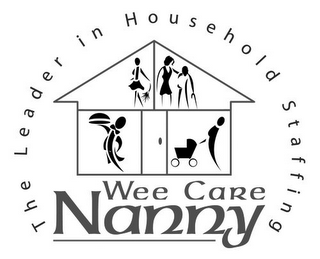 WEE CARE NANNY THE LEADER IN HOUSEHOLD STAFFING logo
