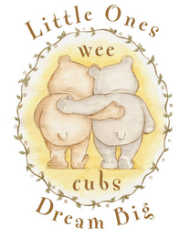 WEE CUBS LITTLE ONES DREAM BIG logo