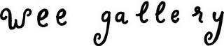 WEE GALLERY logo