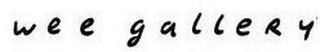 WEE GALLERY logo