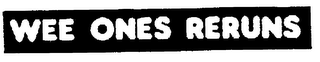 WEE ONES RERUNS logo