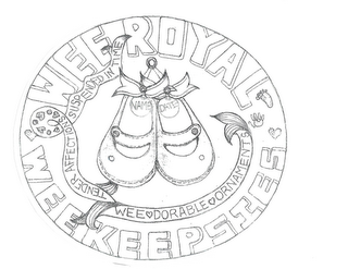 WEE ROYAL WEEKEEPSIES; TENDER AFFECTIONS SUSPENDED IN TIME; WEE DORABLE ORNAMENTS; NAME DATE logo