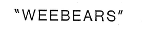 "WEEBEARS" logo