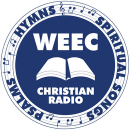 WEEC CHRISTIAN RADIO PSALMS HYMNS SPIRITUAL SONGS logo
