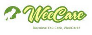 WEECARE BECAUSE YOU CARE, WEECARE! logo