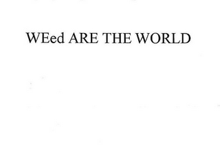 WEED ARE THE WORLD logo